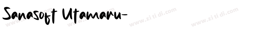 Sanasoft Utamaru字体转换